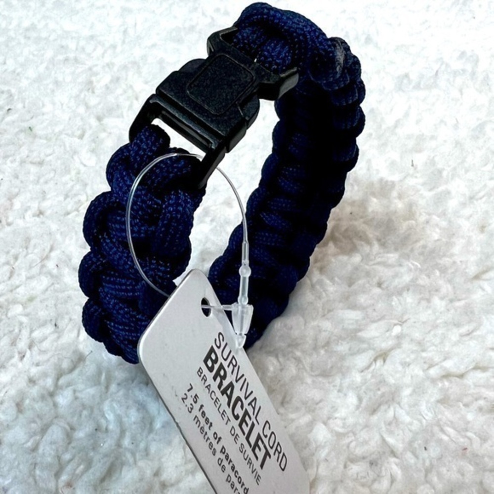 ☀️2/$14☀️Kikkerland Survival Cord Bracelet